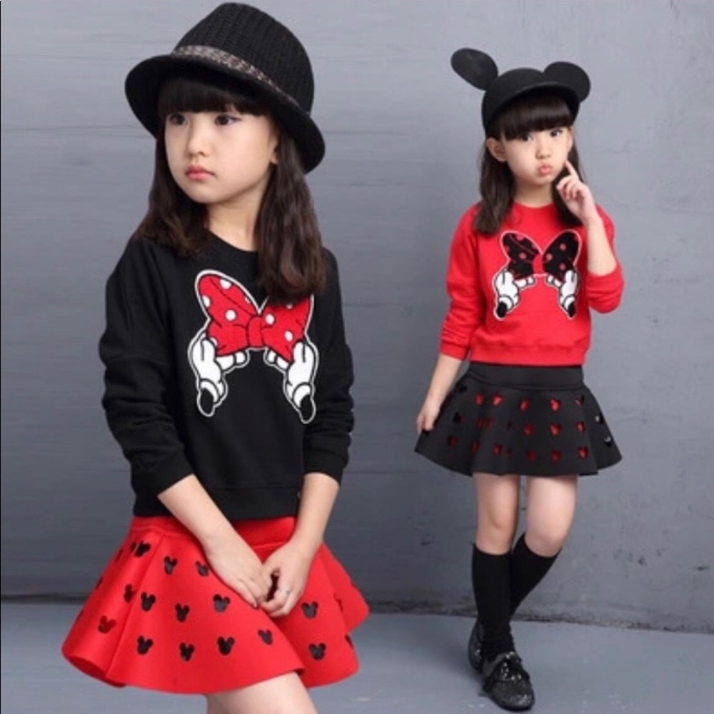 Girls 2pc 4T Minnie Set